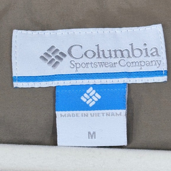 Columbia Sportswear Company Women's Size M Tan Hooded Anorak Rain Jacket - Picture 3 of 10